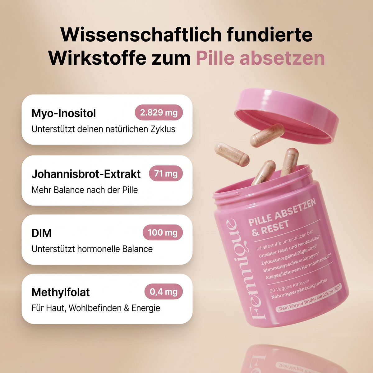 Pille absetzen & reset