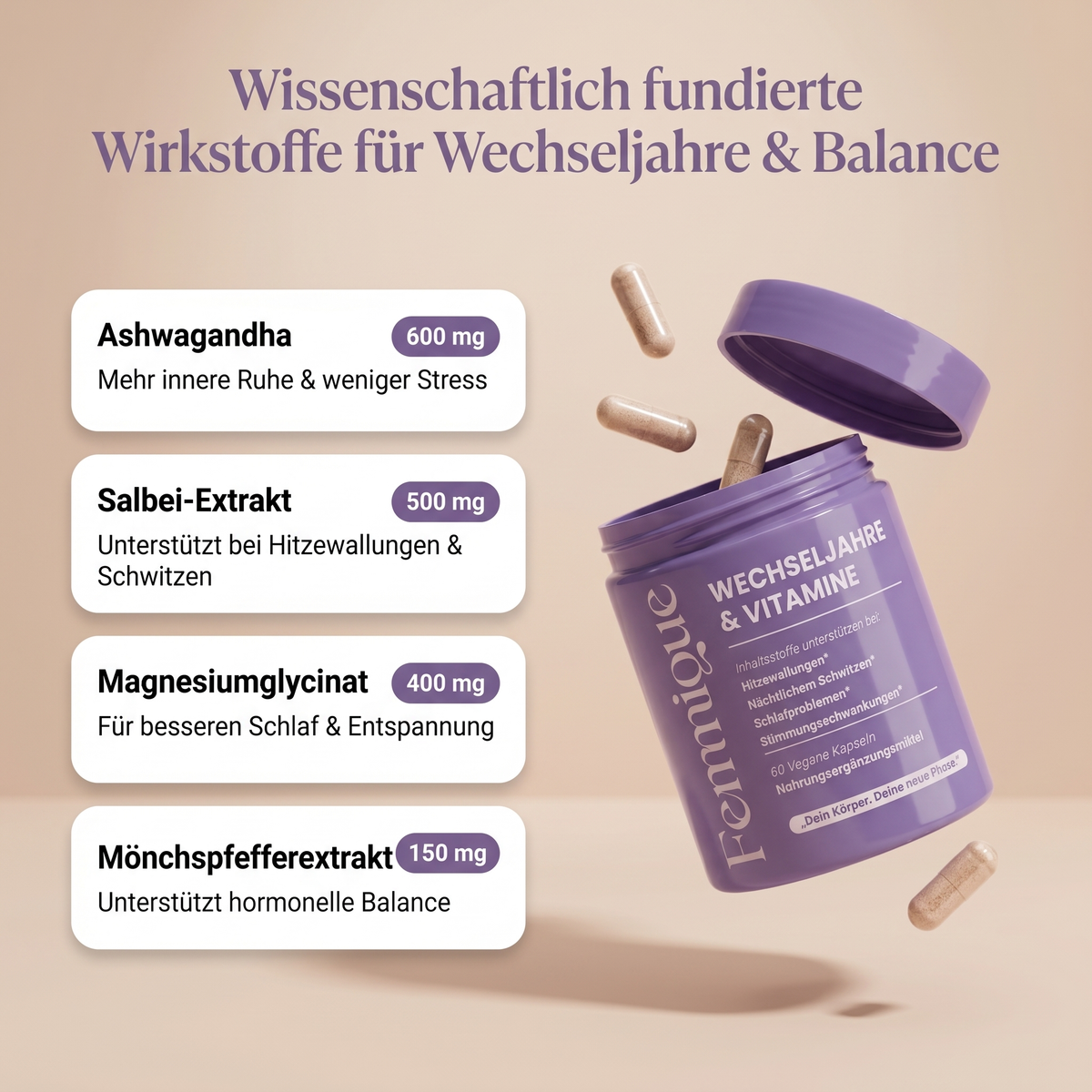 Wechseljahre & Vitamine